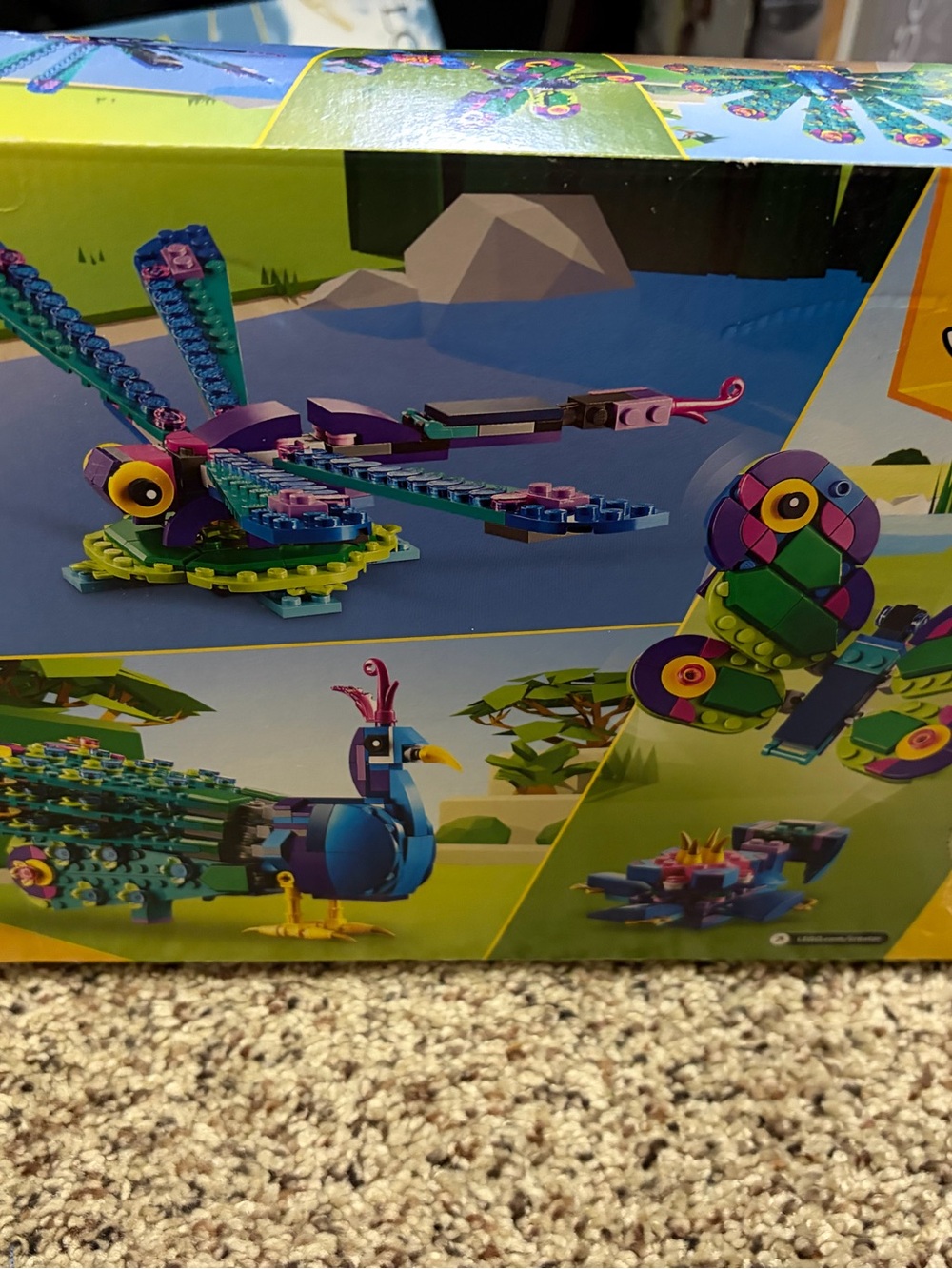 NIB LEGO Creator Peacock Building Toy - Blue & Green collection learning classic - Picture 3 of 3